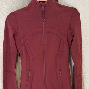 lululemon athletica Burgundy Utility Jacket